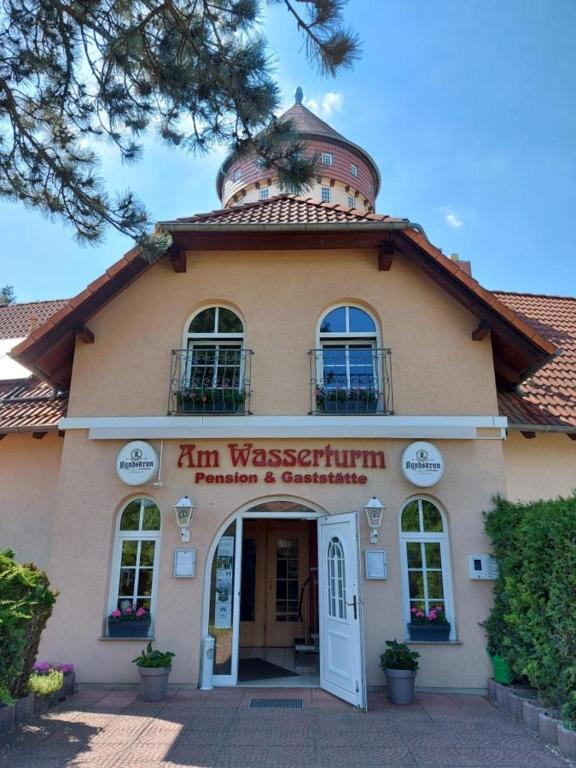 Am Wasserturm Pension Bad Muskau Exterior photo